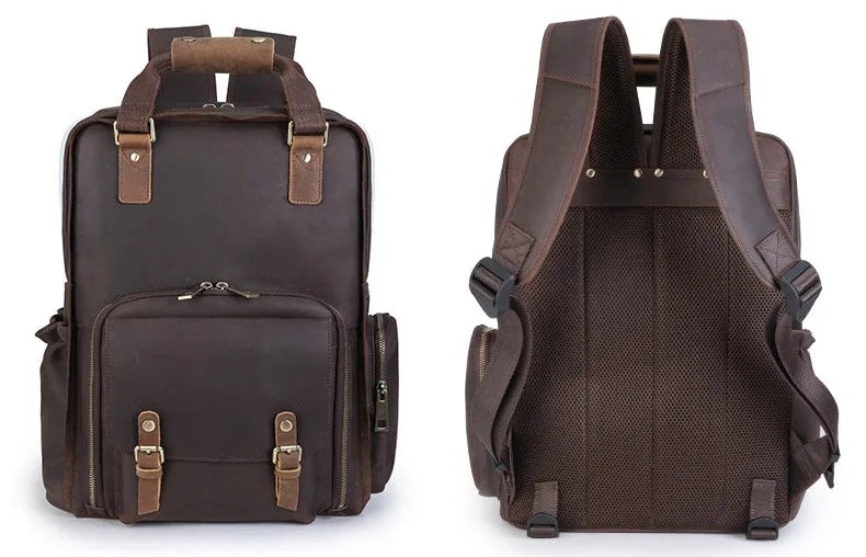 big leather backpack purse The Gaetano