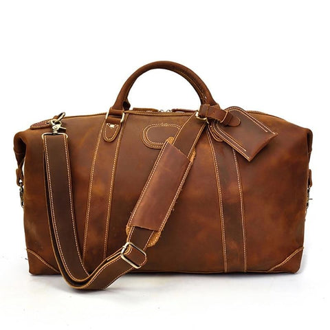 Handsome 2023 Leather Duffle Bag by MacCase
