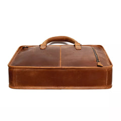 Steel Horse Leather The Hemming Leather Laptop Bag