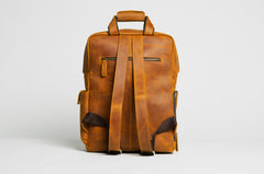 The MANN Bag | Large Capacity Leather Camera Backpack