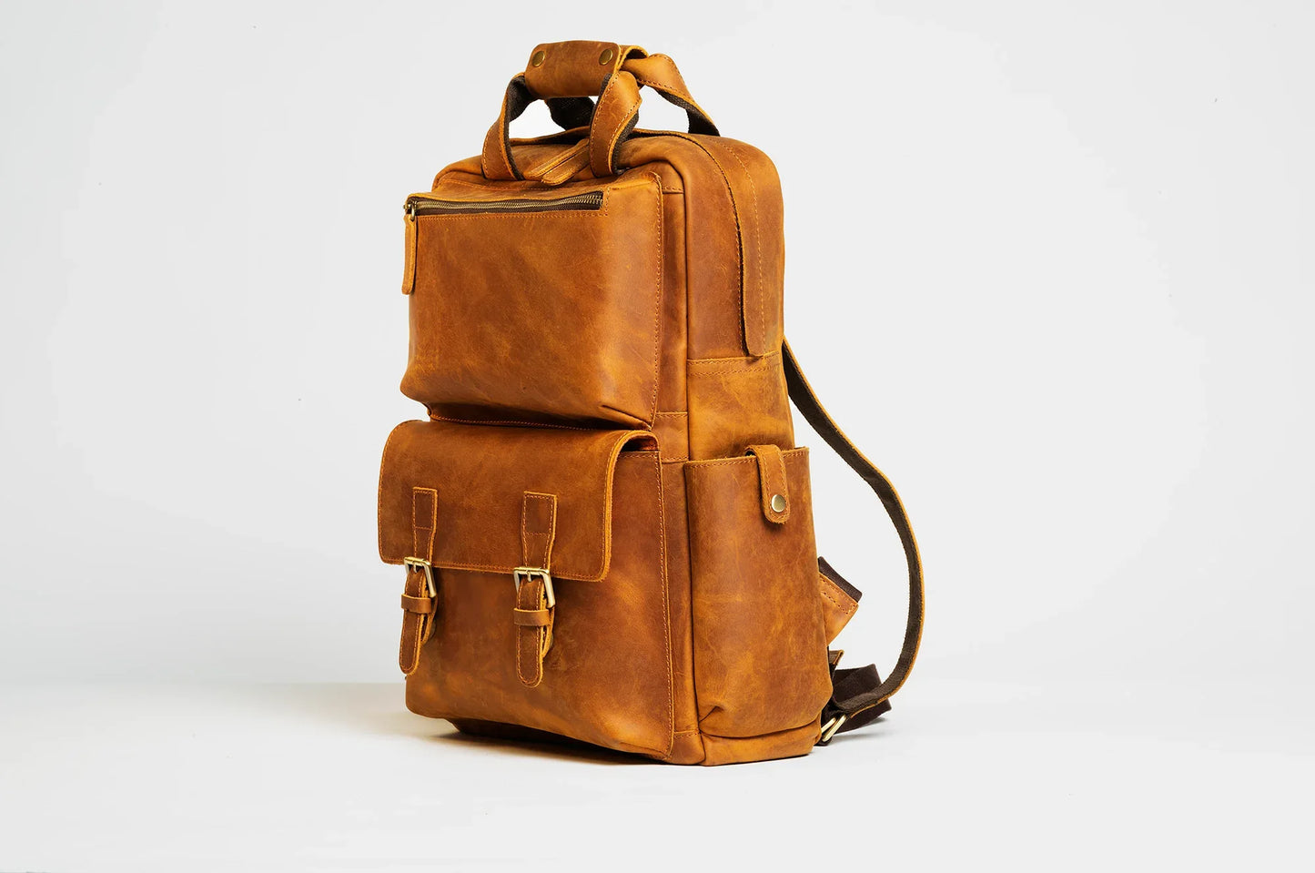 camera backpack leather The MANN Bag
