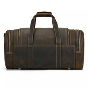 The Wainwright Weekender | Round  Vintage Leather Weekender