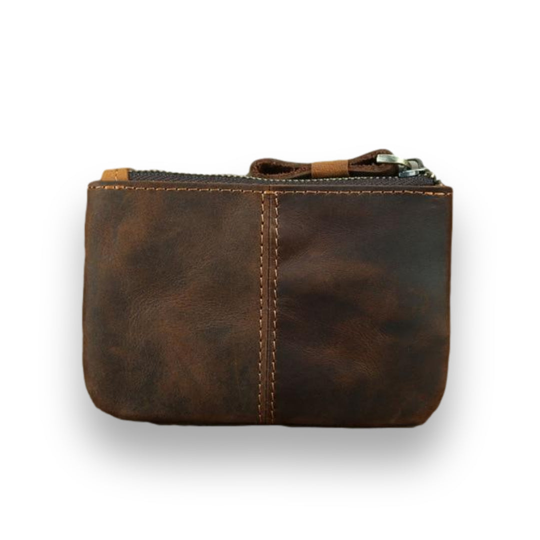 The Cael Handmade Leather Coin Purse