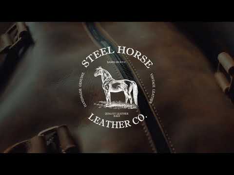 Steel Horse Leather The Dagny Weekender | Large Leather Duffle Bag