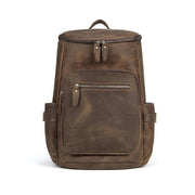 The Faulkner Backpack | Handcrafted Leather Backpack - STEEL HORSE LEATHER, Handmade, Genuine Vintage Leather