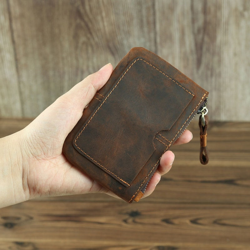 CALEE - STUDS LEATHER MULTI WALLET (BLACK) / スタッズレザー
