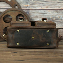 The Faust Leather Camera Bag | Crossbody Vintage Camera Messenger Bag