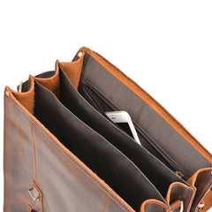 The Garth Backpack | Vintage Leather Backpack - STEEL HORSE LEATHER, Handmade, Genuine Vintage Leather