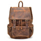 The Hagen Backpack | Vintage Leather Backpack - STEEL HORSE LEATHER, Handmade, Genuine Vintage Leather