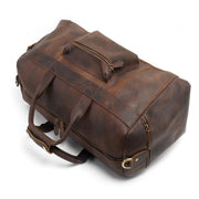 The Asta Weekender | Handcrafted Leather Duffle Bag - STEEL HORSE LEATHER, Handmade, Genuine Vintage Leather