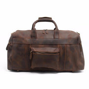 The Asta Weekender | Handcrafted Leather Duffle Bag - STEEL HORSE LEATHER, Handmade, Genuine Vintage Leather