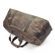 The Colden Duffle Bag | Large Capacity Leather Weekender - STEEL HORSE LEATHER, Handmade, Genuine Vintage Leather