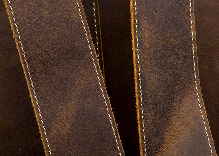 The Langley Backpack | Genuine Vintage Leather Backpack - STEEL HORSE LEATHER, Handmade, Genuine Vintage Leather