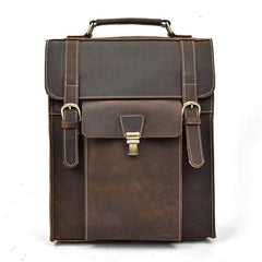 The Vali Backpack | Handmade Vintage Leather - STEEL HORSE LEATHER, Handmade, Genuine Vintage Leather