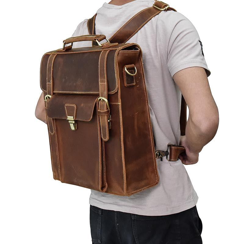 cute vintage leather backpacks STEEL HORSE Leather | The Vali Backpack | Handmade Vintage Leather