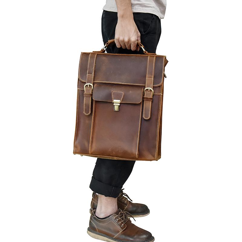 The Vali Backpack | Handmade Vintage Leather - STEEL HORSE LEATHER, Handmade, Genuine Vintage Leather