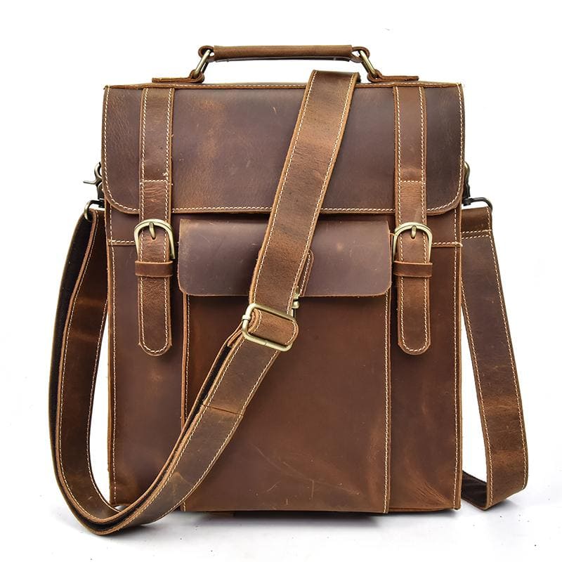 The Vali Backpack | Handmade Vintage Leather - STEEL HORSE LEATHER, Handmade, Genuine Vintage Leather