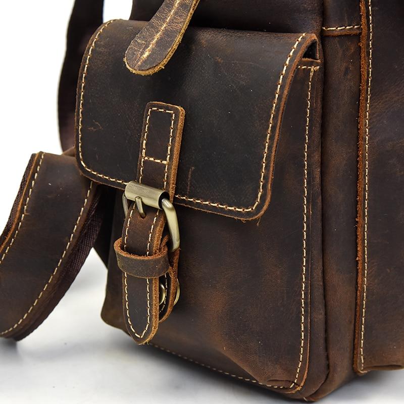 The Freja Backpack | Handcrafted Leather Backpack - STEEL HORSE LEATHER, Handmade, Genuine Vintage Leather