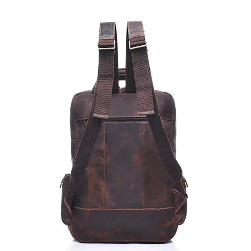 casey bracket leather backpack Steel Horse Leather The Shelby Backpack