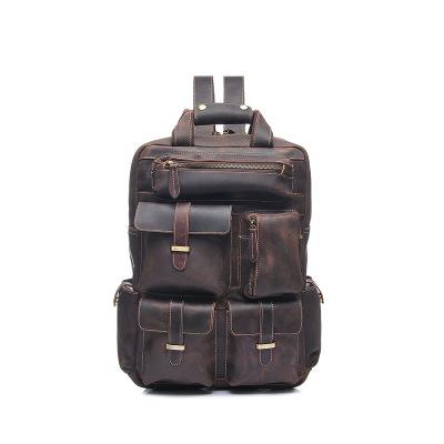 The Shelby Backpack | Handmade Genuine Leather Backpack - STEEL HORSE LEATHER, Handmade, Genuine Vintage Leather