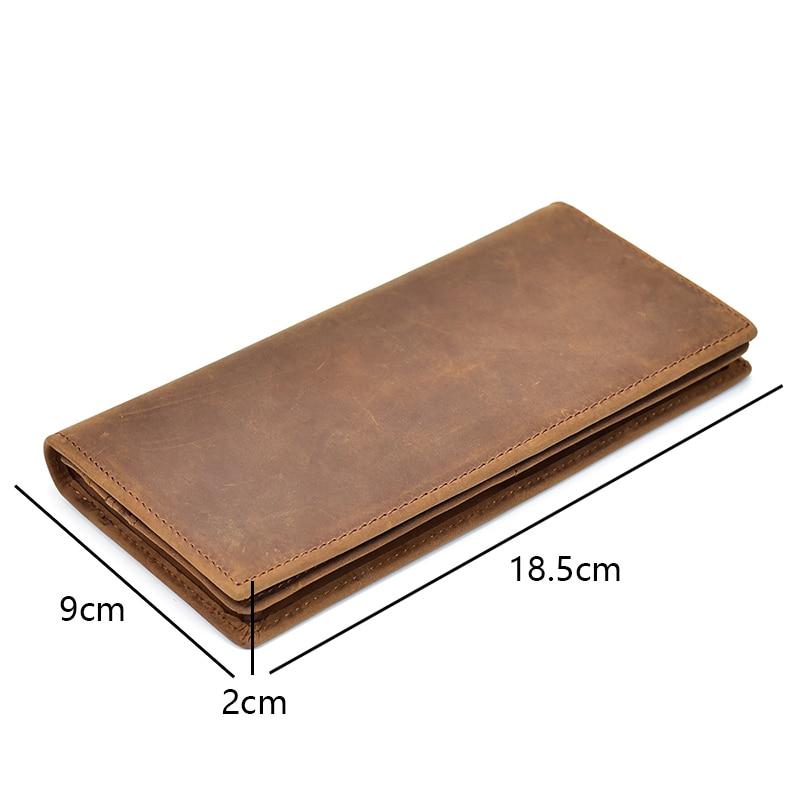 The Pathfinder Bifold Wallet | Genuine Leather Pocket Book - STEEL HORSE LEATHER, Handmade, Genuine Vintage Leather