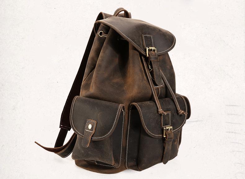 anderson's leather backpack STEEL HORSE Leather | The Thorsen Backpack
