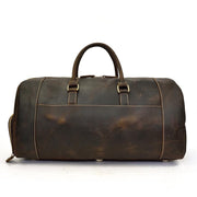 The Bard Weekender | Handmade Leather Duffle Bag - STEEL HORSE LEATHER, Handmade, Genuine Vintage Leather