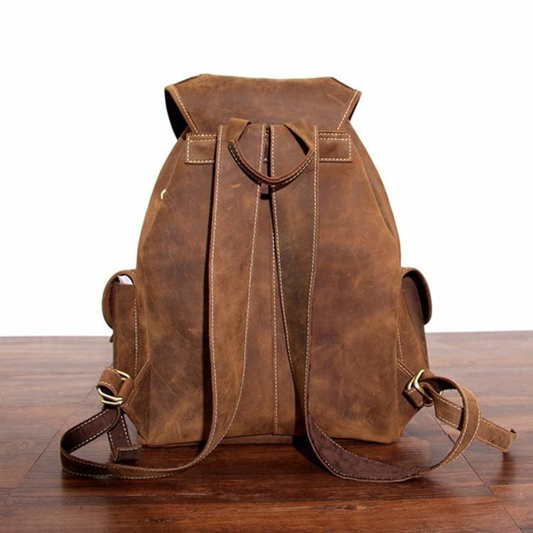 ash domino leather backpack The Asmund Backpack | Genuine Leather Rucksack
