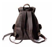 The Asmund Backpack | Genuine Leather Rucksack - STEEL HORSE LEATHER, Handmade, Genuine Vintage Leather