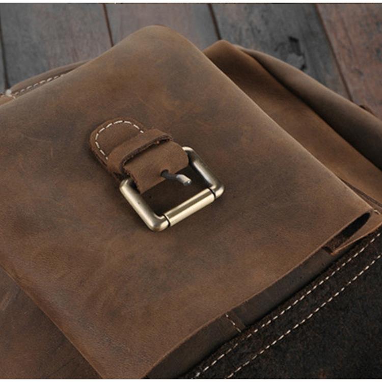 The Asmund Backpack | Genuine Leather Rucksack - STEEL HORSE LEATHER, Handmade, Genuine Vintage Leather