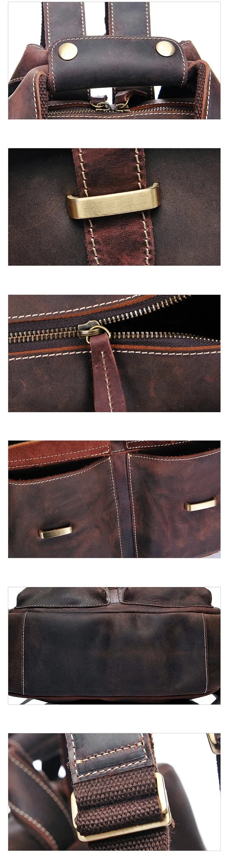 casey bracket leather backpack Steel Horse Leather The Shelby Backpack