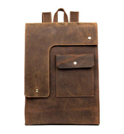 The Ragna Backpack | Vintage Leather Backpack - STEEL HORSE LEATHER, Handmade, Genuine Vintage Leather