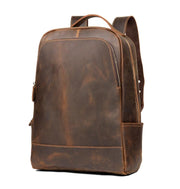 The Vernon Backpack | Genuine Vintage Leather Minimalist Backpack - STEEL HORSE LEATHER, Handmade, Genuine Vintage Leather