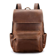 The Helka Backpack | Genuine Vintage Leather Backpack - STEEL HORSE LEATHER, Handmade, Genuine Vintage Leather