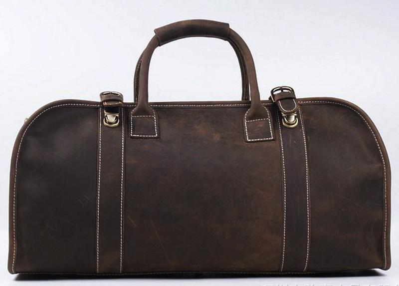 The Erlend Duffle Bag | Vintage Leather Weekender