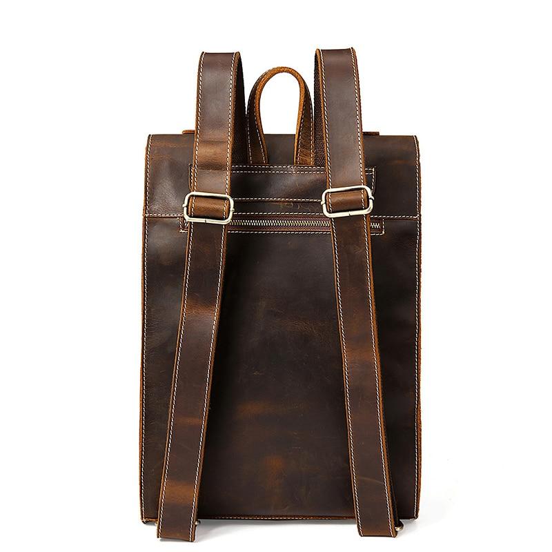 The Felman Backpack | Handcrafted Leather Backpack - STEEL HORSE LEATHER, Handmade, Genuine Vintage Leather